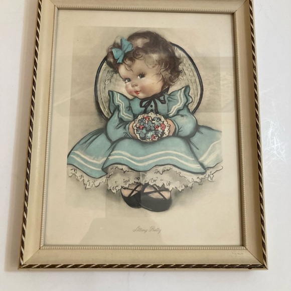 1944 framed print sitting pretty by Herbert Dubler - Picture 5 of 9